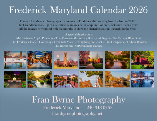 Frederick Calendar 2026
