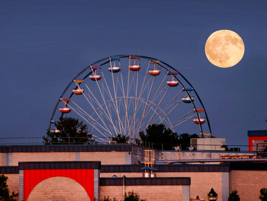 Moon and Wheel