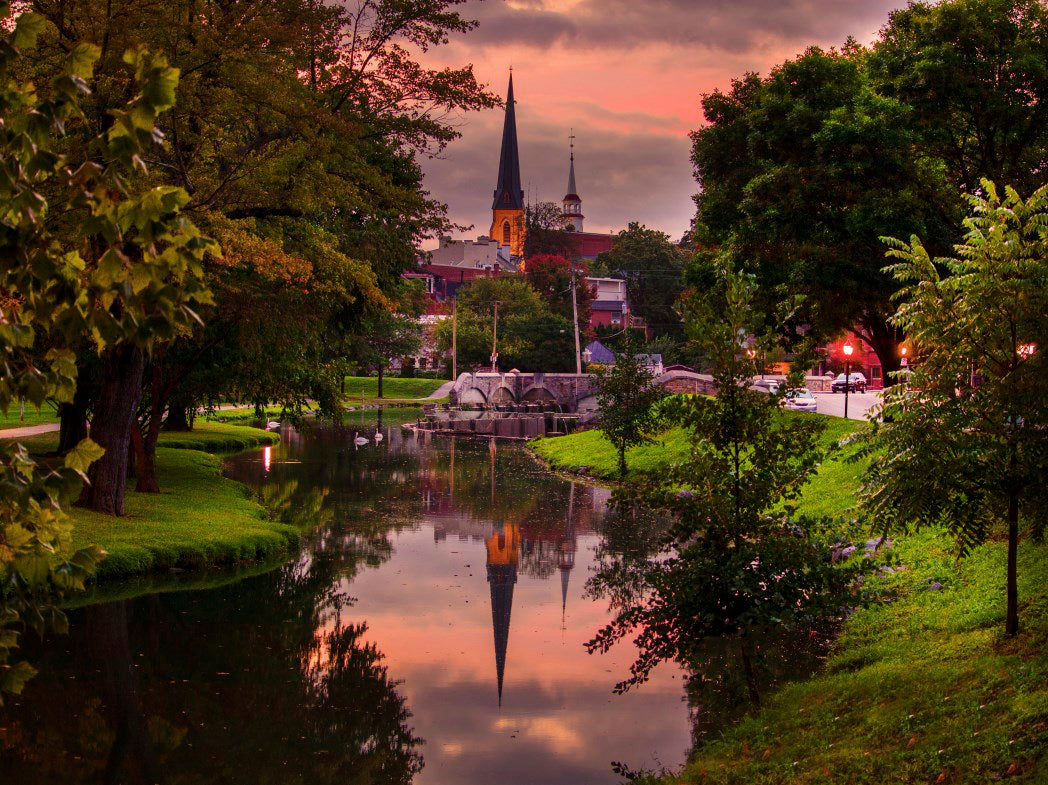 Carroll creek fall