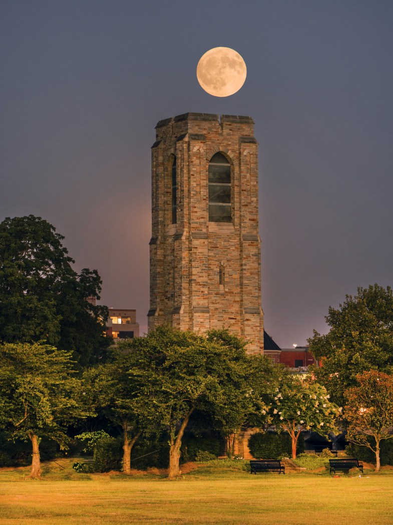 Moon and tower 2